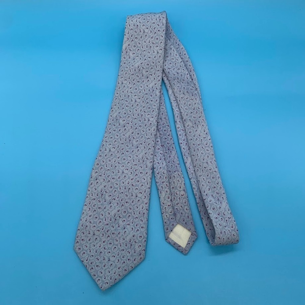 Enrico Guccini Men's Light‎ Blue Dress Tie All Silk Classic Necktie
